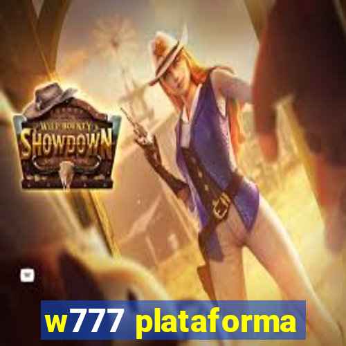 w777 plataforma